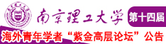 小骚货大ji巴艹死你视频南京理工大学第十四届海外青年学者紫金论坛诚邀海内外英才！